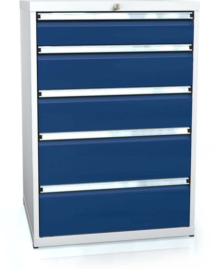 Drawer cabinet 1018 x 710 x 600 - 5x drawers